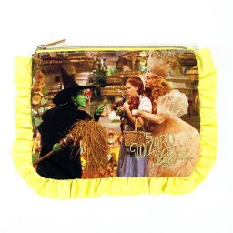 オズの魔法使い フィルムアートフラットポーチ (イエロー) 文具 Flapper