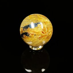 【天然石ギフト】 天然石ブレスレット［濃厚に内包する］16mm 一点物 1粒売り 太陽放射ルチル 金針水晶 ヘマタイト ルチルの天然石 ハンドメイド クォーツ 水晶 開運 金運 誕生石 守護石 お守り 誕生日プレゼント 天然石好きへ 無料ラッピング KＨ41