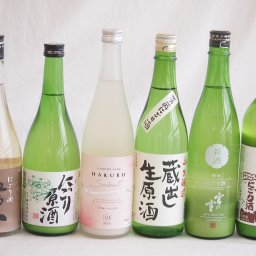 にごり酒五郎八飲み比べ6本セット(白川郷純米(岐阜) 桃川にごり原酒(青森) HAKUROスイート純米うすにごり超甘口(新潟) 五郎八(新潟) 宮の雪純米 (三重) 天一本醸造 蔵出し生原酒(三重県)) 720ml×6本