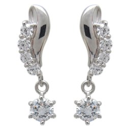 プラチナピアス 結婚10周年 ダイヤモンドピアス 一粒