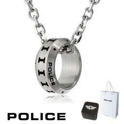 正規品 ポリス POLICE ペンダント ネックレス DIGITAL デジタル 25139PSS 25139PSS01 ステンレス 316L サージカルステンレス シルバー 銀 メンズ 芸能人 着用 モデル カタログ 掲載 モデル 男性 ギフト プレゼント おすすめ 誕生日 クリスマス バレンタイン お祝い 送料無料