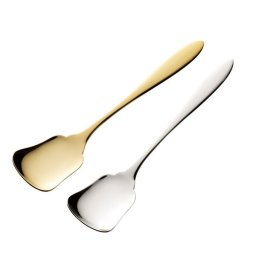 【ギフト対応無料】ボンメルト 銅製アイスクリームスプーンセット(ゴールド＆シルバー) ME-7110 ※送料無料(ポスト投函)