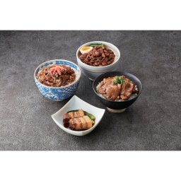 黒豚豚丼・ルーローハン・トンポーロウの具と和牛の牛丼具
