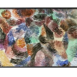 パウル クレー 森のリビドー A3 サイズ ポスター アート おしゃれ 絵画 インテリア 北欧 イラスト マット紙 艶消し アートパネル 額 フレーム デザイン 壁掛け ギフト 新築祝い ディスプレイ 引越し祝い　新生活　空間デザイン 