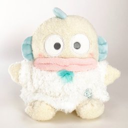 サンリオ ハンギョドン リラックス S ぬいぐるみ マスコット インテリア 白