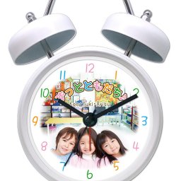 SM-3ホワイト オリジナル時計　音声付目覚まし時計(約15秒音声再生機能)