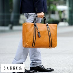 BAGGEX ビジネスバッグ メンズ 三層式 VINTAGEi