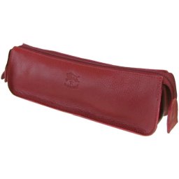 イルビゾンテ ペンケース メンズ レディース バケッタレザー 本革 ROSSO ロッソ レッド C0436 P 245 送別会 誕生日 お中元 結婚祝い 結婚式 高級 父の日 母の日 ホワイトデー