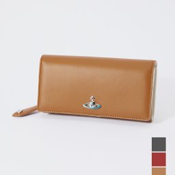 ヴィヴィアンウェストウッド Vivienne Westwood 51060025 L001L 長財布 NAPPA CLASSIC LONG WALLET レディース 財布 ブラウン レッド ブラック