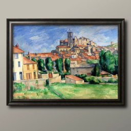ポール セザンヌ Gardanne A3 サイズ ポスター アート おしゃれ 絵画 インテリア 北欧 イラスト マット紙 艶消し アートパネル 額 フレーム デザイン 壁掛け ギフト 新築祝い ディスプレイ 引越し祝い　新生活　空間デザイン 