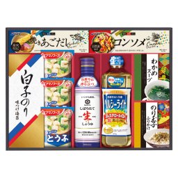 日清オイリオ&調味料ギフト  ／セット・詰め合わせ 調味料 食品 お中元 御中元 ギフト 暑中 残暑 お盆 初盆 新盆 お供 御供 ギフト 2026 送料無料 ギフト プレゼント プチギフト 内祝い 快気祝い 出産祝い 結婚祝い 引出物 新築祝い お返し