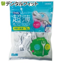 エビス EBiSU デイリー超薄スムーズフロス Y型 1パック(30本入)