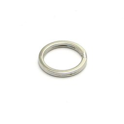 スチール 二重カン 直径 2.8cm 厚 4mm kh605 メンズ レディース