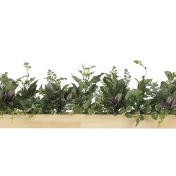 フェイクグリーン　人工観葉植物　光の楽園　ウッドボックス　 送料無料