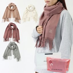 国内正規品 公式ラッピング ジルバイジルスチュアート マフラー ストール ウール カシミヤストール 1253298003 JILL by JILLSTUART 防寒具 喜ばれるギフト
