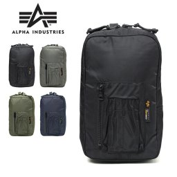 【ALPHA INDUSTRIES】66010 アップワンショルダー 斜め掛け かばん カバン 鞄 バッグ シンプル アルファインダストリーズ ブラック グレー グリーン ネイビー 使いやすい お出かけ 普段使い 日常 メンズ ミリタリー