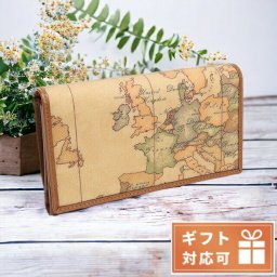 プリマクラッセ 三つ折り財布 ユニセックス PVC カーフ インド W021 NATURAL ベージュ系 マルチカラー 財布