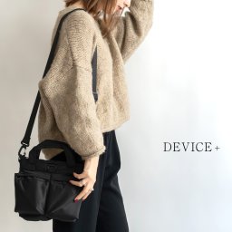 【送料無料】DEVICE＋  ナイロン ミニヘルメットバッグ 可愛い カジュアル 黒 トラベル 小さい ナイロン 軽量 斜めがけバッグ ショルダーバッグ レディース 通勤 通学 女の子 ミニ ショルダー シンプルデザイン 2way 韓国ファッション レディースバッグ ミニトートバッグ バッグ