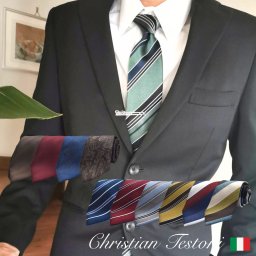 イタリアブランド クリスチャンテストーニ Christian Testoni 父の日 ネクタイ ギフト 成人式 就活 コスプレ ctc-a-set