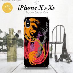 【iPhoneX】【スマホケース/スマホカバー】【アイフォンX】iPhoneX スマホケース カバー アイフォンX アート 黒 nk-ipx-tp1262【メール便送料無料】