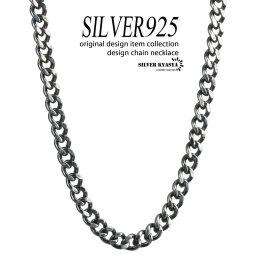 シルバー925 喜平ネックレス 喜平チェーン きへい 銀 シンプル 幅3.5mm 全長42cm 父の日