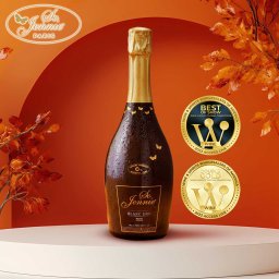 【手提げクリアケース入り 最高級 ノンアルコールワイン ソージェニー ブラン ドライ 750ml 単品】 発泡 白 シャンパン スパークリング フランス パーティー お祝い ギフト プレゼント 送料無料