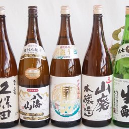 最高の一杯が彩る本醸造5本セット(久保田 百寿特別本醸造(新潟県) 八海山特別本醸造(新潟県) 本田商店 龍力特別本醸造(兵庫県) 早川酒造部 天一 山廃本醸造(三重県) 大七 生もと 本醸造(福島県)) 1800ml×5本