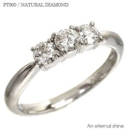 ダイヤモンドリング トリロジー スリーストーン 指輪 ダイヤモンド 0.5ct プラチナ プラチナ900 pt900 3石 婚約指輪 レディース ジュエリー アクセサリー プレゼント ギフト 人気 おすすめ 送料無料