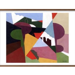 ジョルジュ ヴァルミエ Landscape la ciotat A3 サイズ ポスター アート おしゃれ 絵画 インテリア 北欧 イラスト マット紙 艶消し アートパネル 額 フレーム デザイン 壁掛け ギフト 新築祝い ディスプレイ 引越し祝い　新生活　空間デザイン 