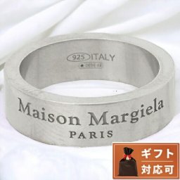 メゾンマルジェラ ブランド リング 指輪 メンズ レディース SM1UQ0081 SV0158 951 3 ロゴ 日本サイズ11号 シルバー アクセサリー おしゃれ プレゼント ギフト