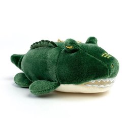 プレミアムねむねむ パックン エコバック パックン かむかむズ ぬいぐるみ ストラップ ワニ グリーン