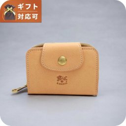 イルビゾンテ IL BISONTE SMALL WALLET ACERO キーケース SSW013-PV0005-NA106B メンズ レディース 本革 レザー ベージュ