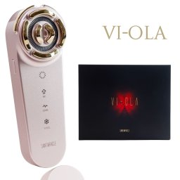 VI-OLA ヴィオーラ マルチインバーター セイント ミラクル 美顔器 リフトアップ 超音波 乾燥肌 敏感肌 混合肌 オイリー肌 普通肌 靭帯ケア リガメントケア 美容家電 たるみ しみ ハリ 保湿 うるおい 充電ケース付き 美容 ギフト プレゼント 女性 誕生日プレゼント