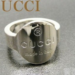 グッチ GUCCI 指輪 シルバー925 ロゴ刻印 シルバーリング GUCCI 163122-8400-8106