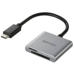 バッファロー BSCR110U3CSV カードリーダー シルバー