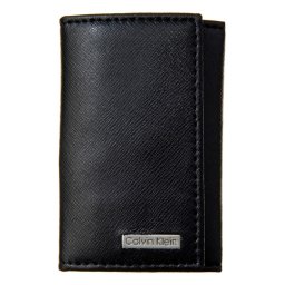 カルバンクライン Calvin Klein キーケース 79394 RFID LEATHER CASE WITH MULTI KY RINGS カードケース付き 6連キーケース ブラック