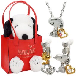 スヌーピー SNOOPY シルバー ネックレス 20代 30代 彼女 レディース 女性 誕生日プレゼント 記念日 ギフトラッピング   送料無料