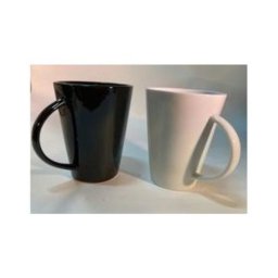 ペアマグカップ ホワイト＆ブラック 化粧箱入り