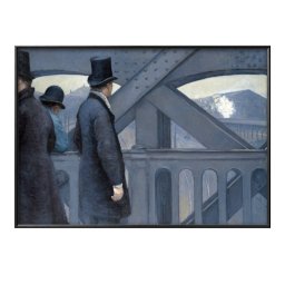 ギュスターヴ カイユボット ヨーロッパ橋にて A3 サイズ ポスター アート おしゃれ 絵画 インテリア 北欧 イラスト マット紙 艶消し アートパネル 額 フレーム デザイン 壁掛け ギフト 新築祝い ディスプレイ 引越し祝い　新生活　空間デザイン 