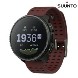 スント バーティカル ブラック ルビー 充電式クオーツ スマートウォッチ メンズ レディース SUUNTO SS050865000 ブラウン 記念品 プレゼント ギフト