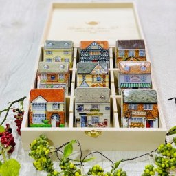「ドールハウス缶 アソートBOX」【デンメアティーハウス】【紅茶】【フルーツティー】【ギフト】【フレーバードティー】【デザイン缶】【オーストリア】【ウィーン】【バレンタイン】【ホワイトデー】【母の日】【お中元】【ティーバッグ】