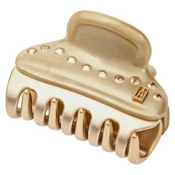 アレクサンドル ドゥ パリ ALEXANDRE DE PARIS クリップ ICC45-14339-03 PDOX3 PINCE VENDOME ヴァンドーム Sサイズ スワロフスキークリスタル 髪留め レディース パールゴールド系