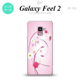 Galaxy Feel 2 ギャラクシー フィール 2 SC-02L スマホケース カバー ハードケース 花柄・ミックス ピンク nk-sc02l-273[スマホ,スマホケース,スマホカバー,ケース,カバー,ジャケット]