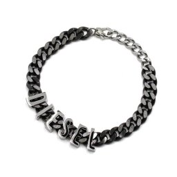 ディーゼル DIESEL ブレスレット DX1486060 アクセサリー メンズ ガンメタル シルバー