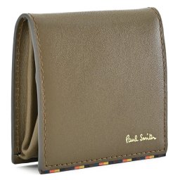 ポールスミス 財布 小銭入れ コインケース BOX型 茶(ブラウン) Paul Smith bps840-70 メンズ 紳士 ギフト 定番 彼氏 彼女 プレゼント
