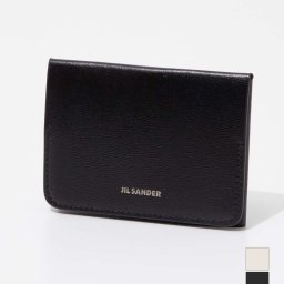 ジルサンダー JIL SANDER J25UI0007 P6487 カードケース メンズ ファッション ミニ財布 ビジネス 無地 シンプル 本革 フォールド カードホルダー プレゼント お祝い 記念 通勤 通学 コンパクト ギフト FOLDED CARD HOLDER ブラック
