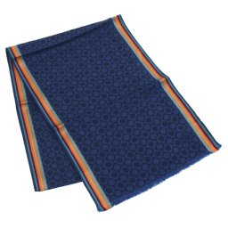 ポールスミス Paul Smith マフラー M1A662F AS22 47 ブルー系