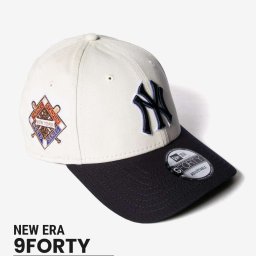 ニューエラ NEW ERA 9FORTY 940 ナインフォーティ MLB NEW YORK YANKEES WORLD SERIES