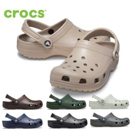 クロックス レディース メンズ サンダル 定番 軽量 サボ 10001 クラシック クロッグ アウトドア ストラップ 黒 crocs Classic Clog