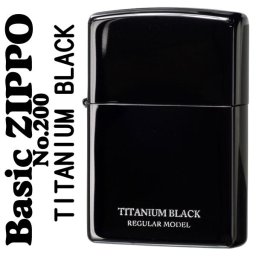 【名入れ】【【送料無料】】zippo  ジッポーライター  UNMiX アンミックス ブラックチタン 200 ギフト 誕生日 [z20-BKTT]